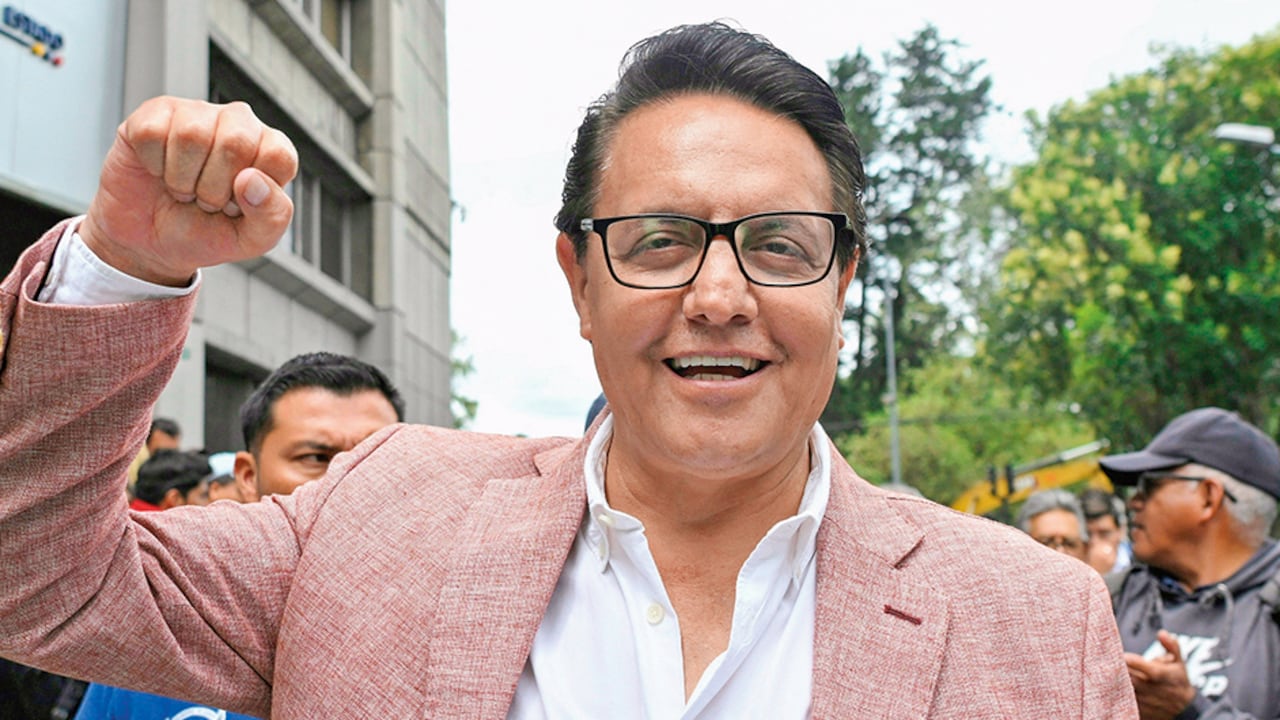 Fernando Villavicencio, candidato presidencial asesinado.