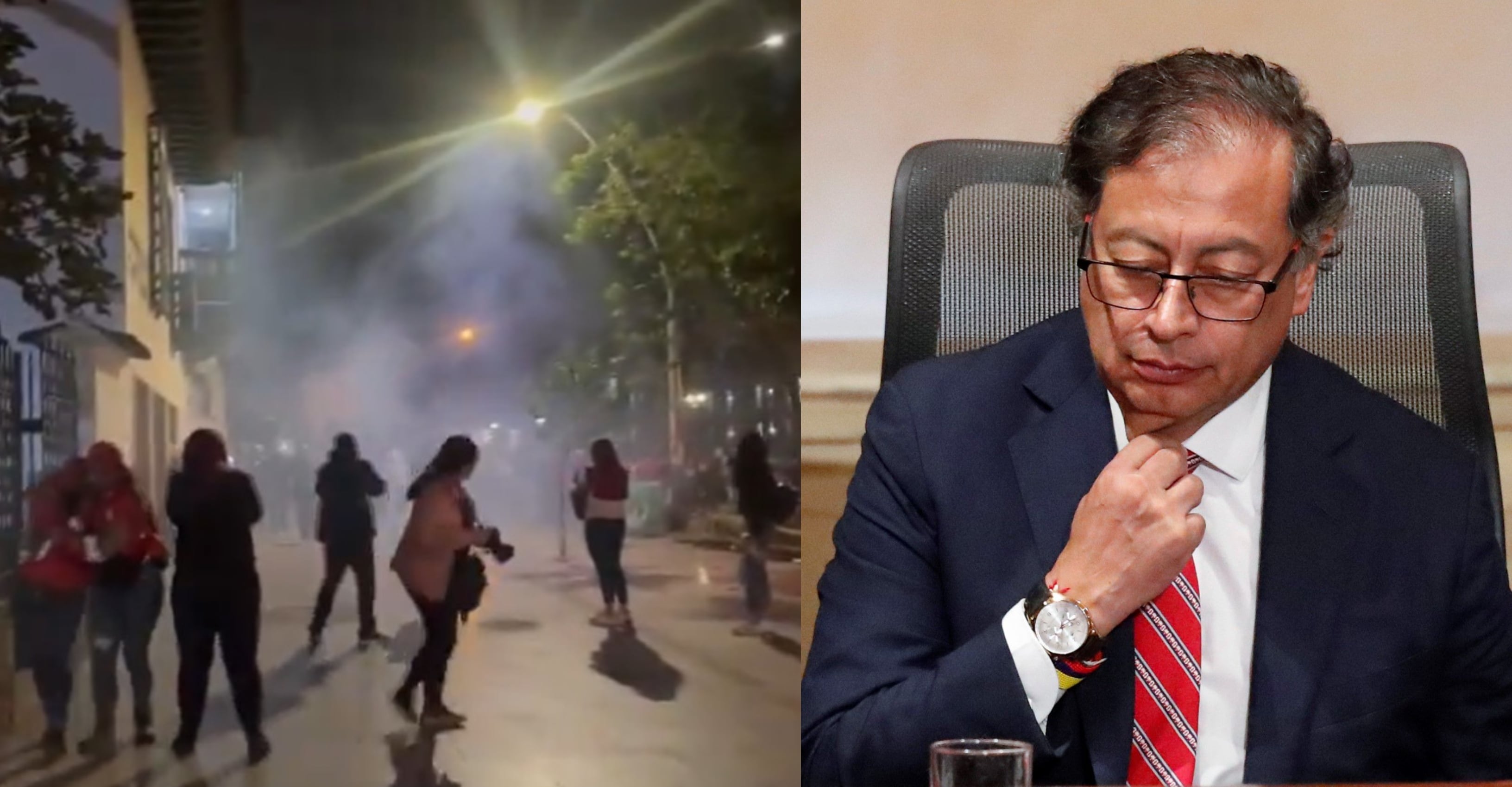 Gustavo Petro y las manifestaciones del 8