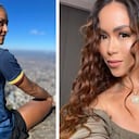 La influenciadora contó que vio unas conversaciones de su expareja sentimental muy comprometedoras. Foto: Instagram @epa_colombia y @diana.celis5.