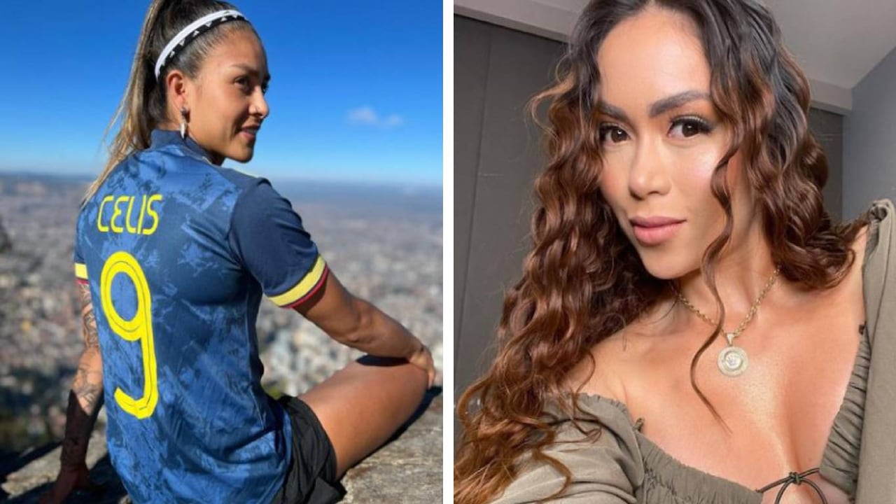 La influenciadora contó que vio unas conversaciones de su expareja sentimental muy comprometedoras. Foto: Instagram @epa_colombia y @diana.celis5.