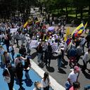 Marcha de la Mayoría este 20 de junio Bogotá Desde el aire drone