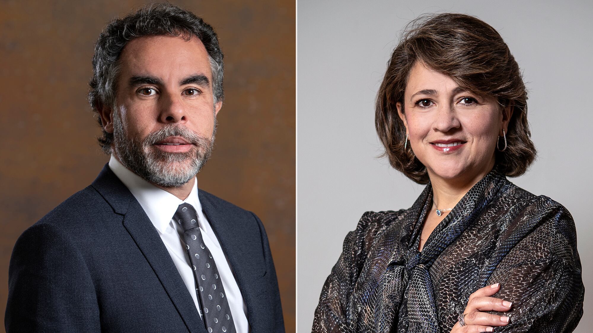 Cristina Lombana y Armando Benedetti