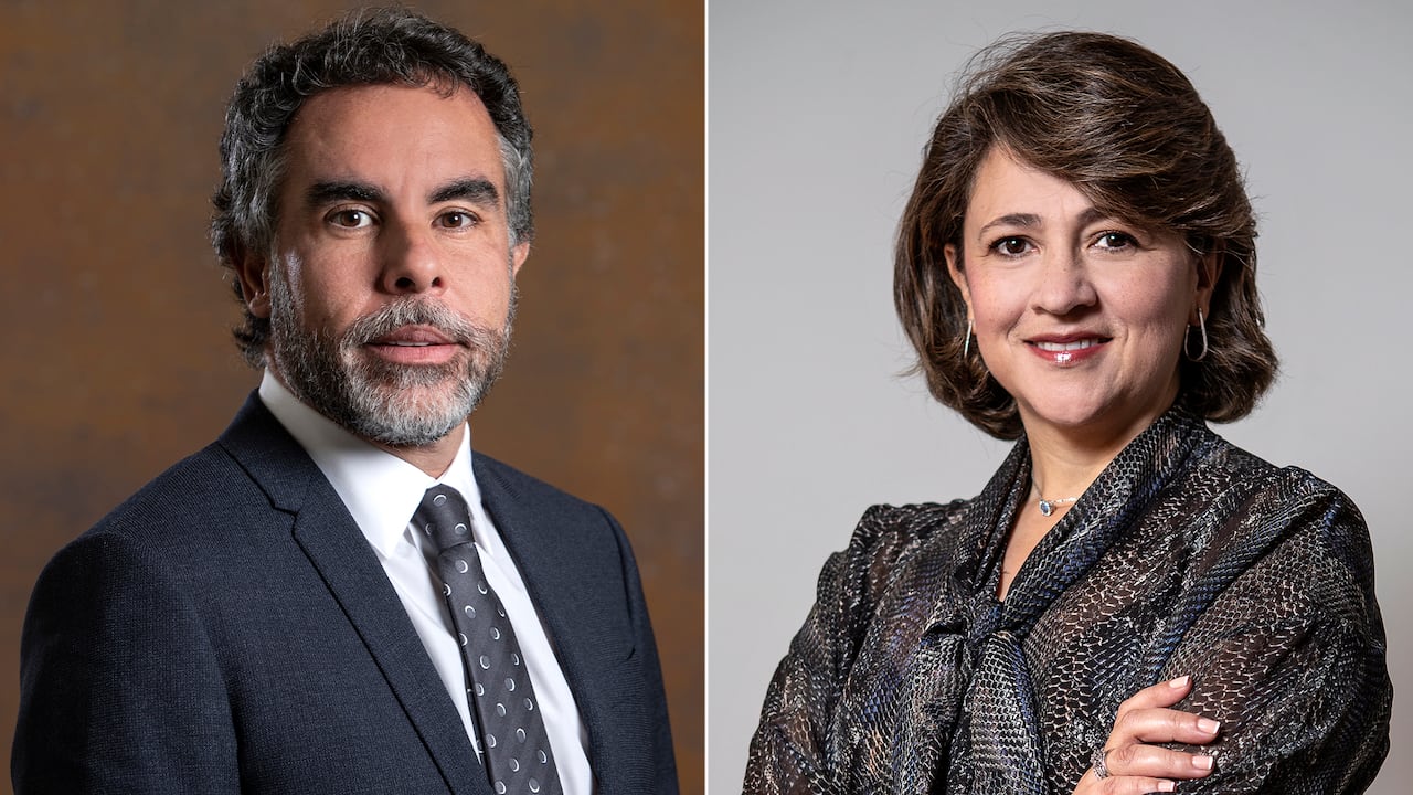 Cristina Lombana y Armando Benedetti