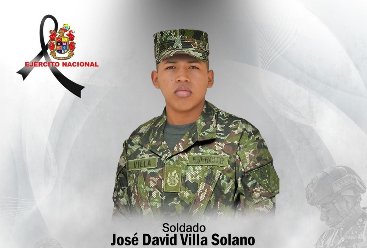 José David Villa Solano, soldado asesinado