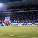 Hubo sobrecupo en el Estadio La Independencia de Tunja ante la masiva presencia de hinchas de Millonarios