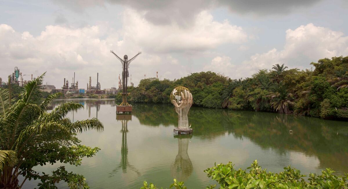 Cristo Petrolero en Barrancabermeja (Santander).