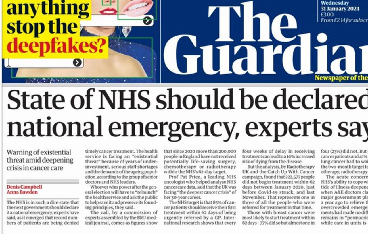 Portada The Guardian