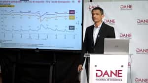 Leonardo Trujillo, director encargado del DANE.