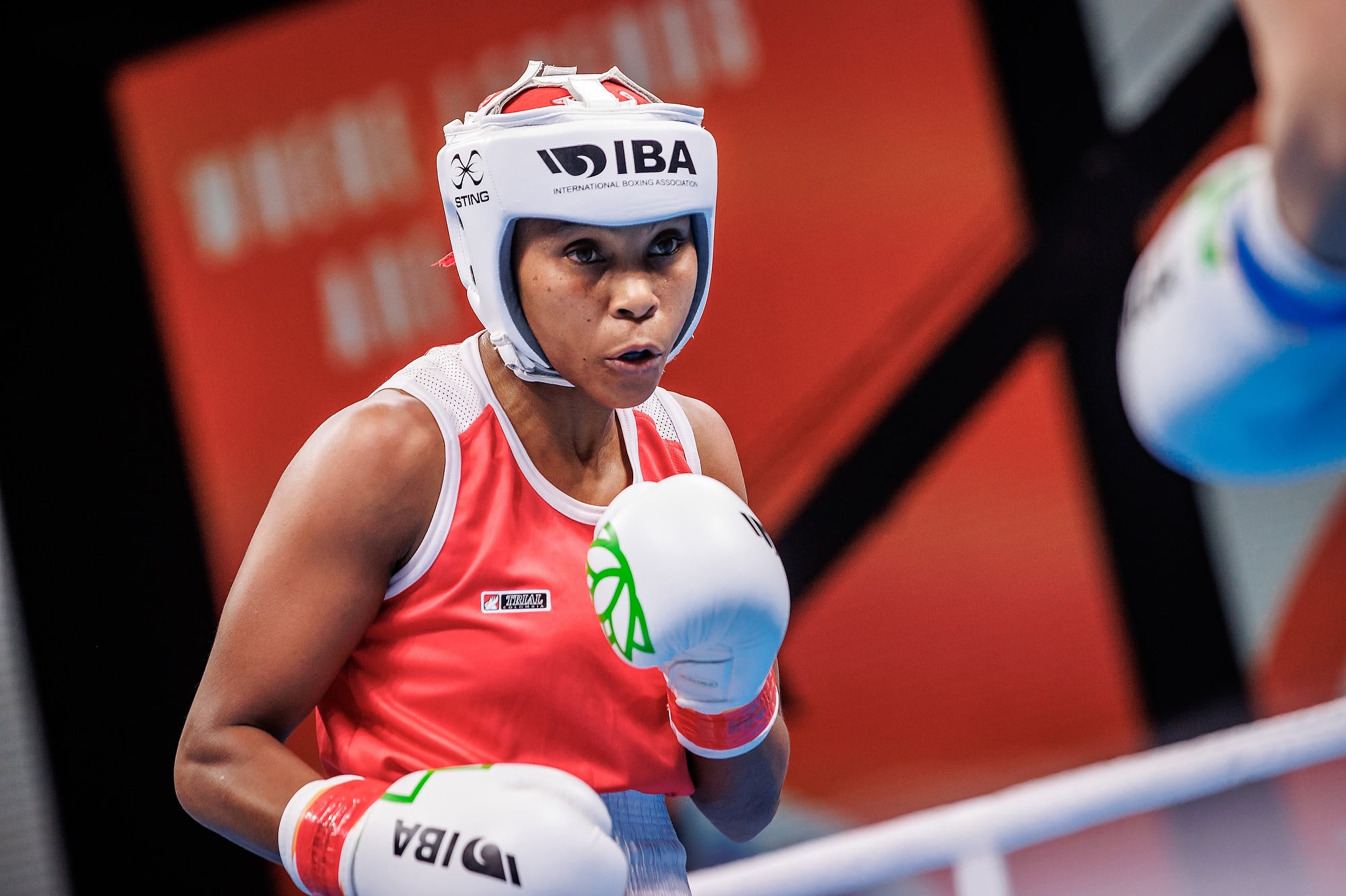 Ingrit Valencia, boxeadora colombiana.