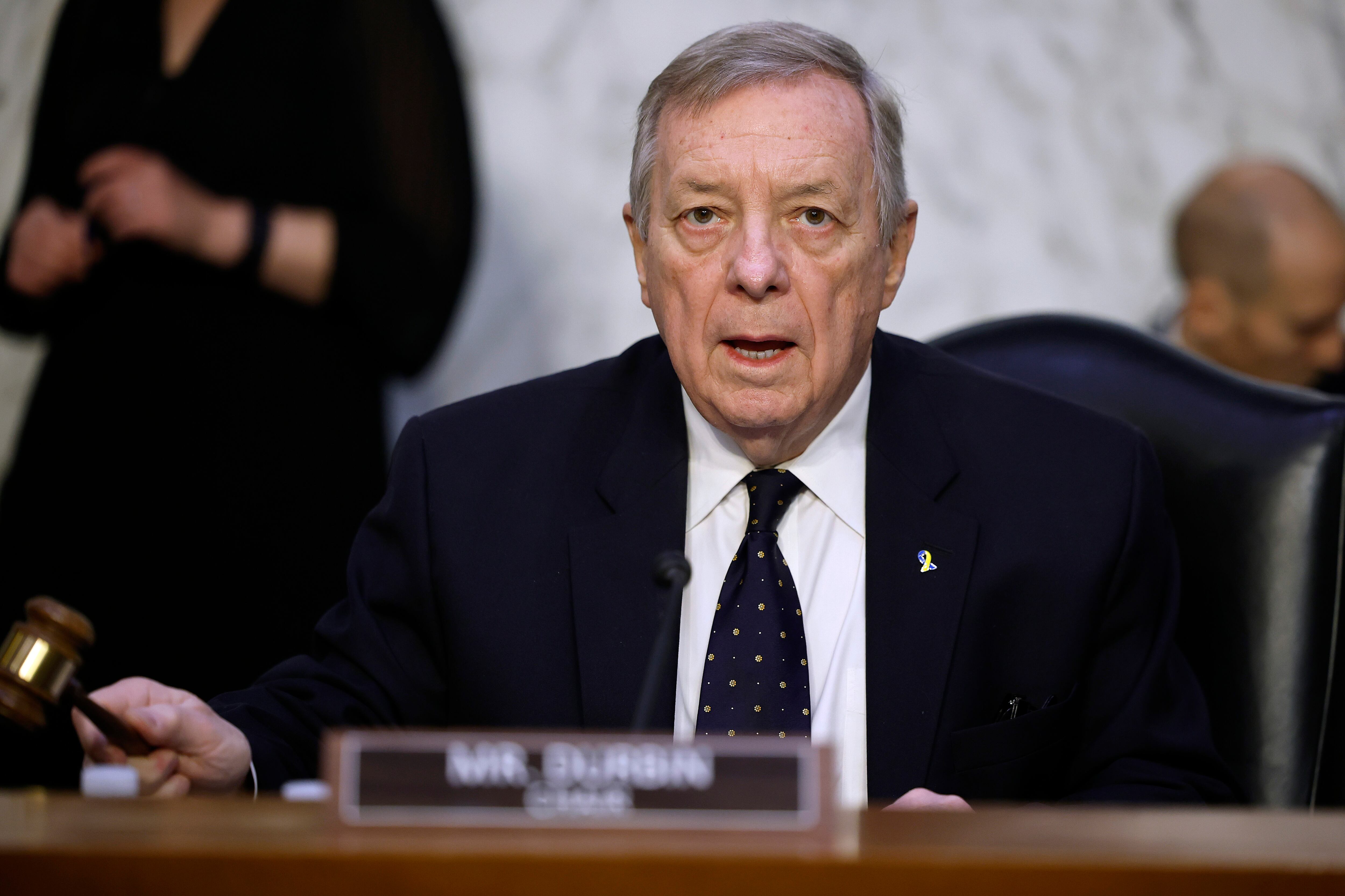 Dick Durbin, senador de los Estados Unidos.