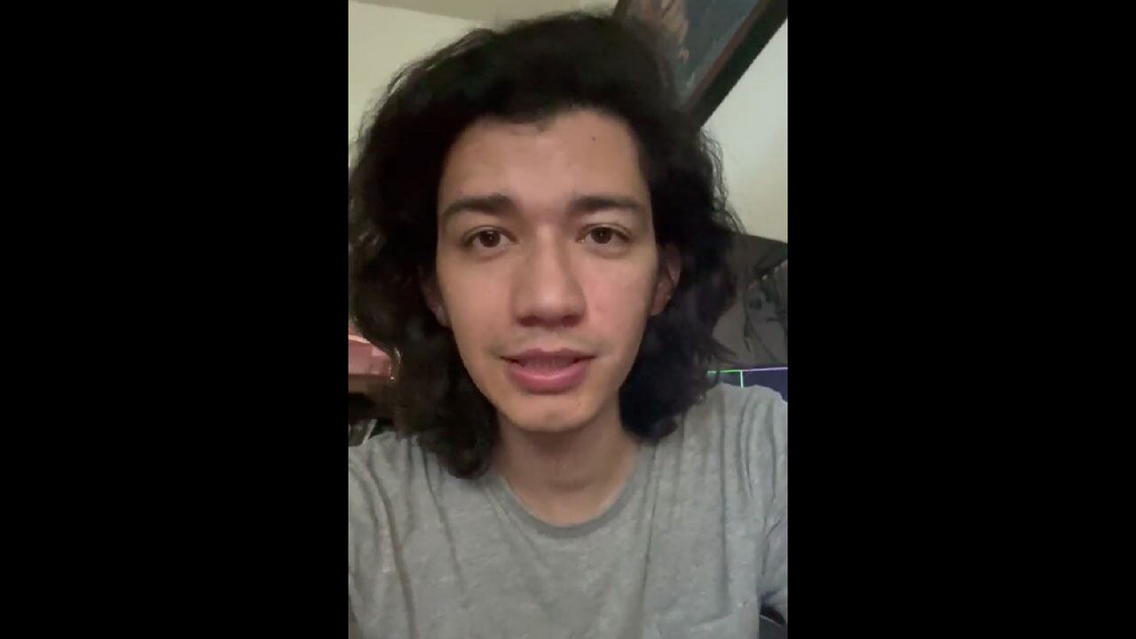 Christian David Guzmán, pareja de Susana 'Boreal'.