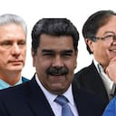 Gustavo Petro y sus nuevos 'amigos'.