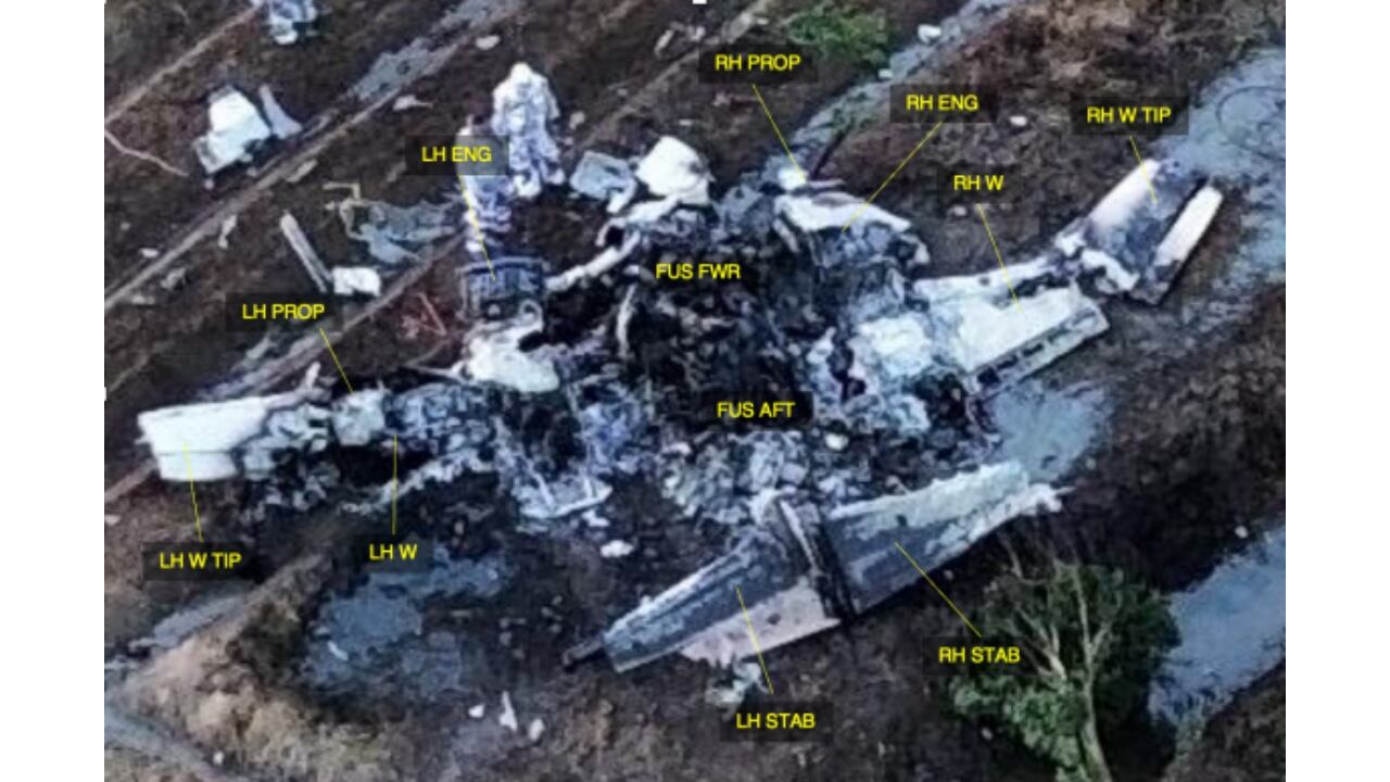 Nuevas imágenes del accidente aéreo de Yeison Jiménez