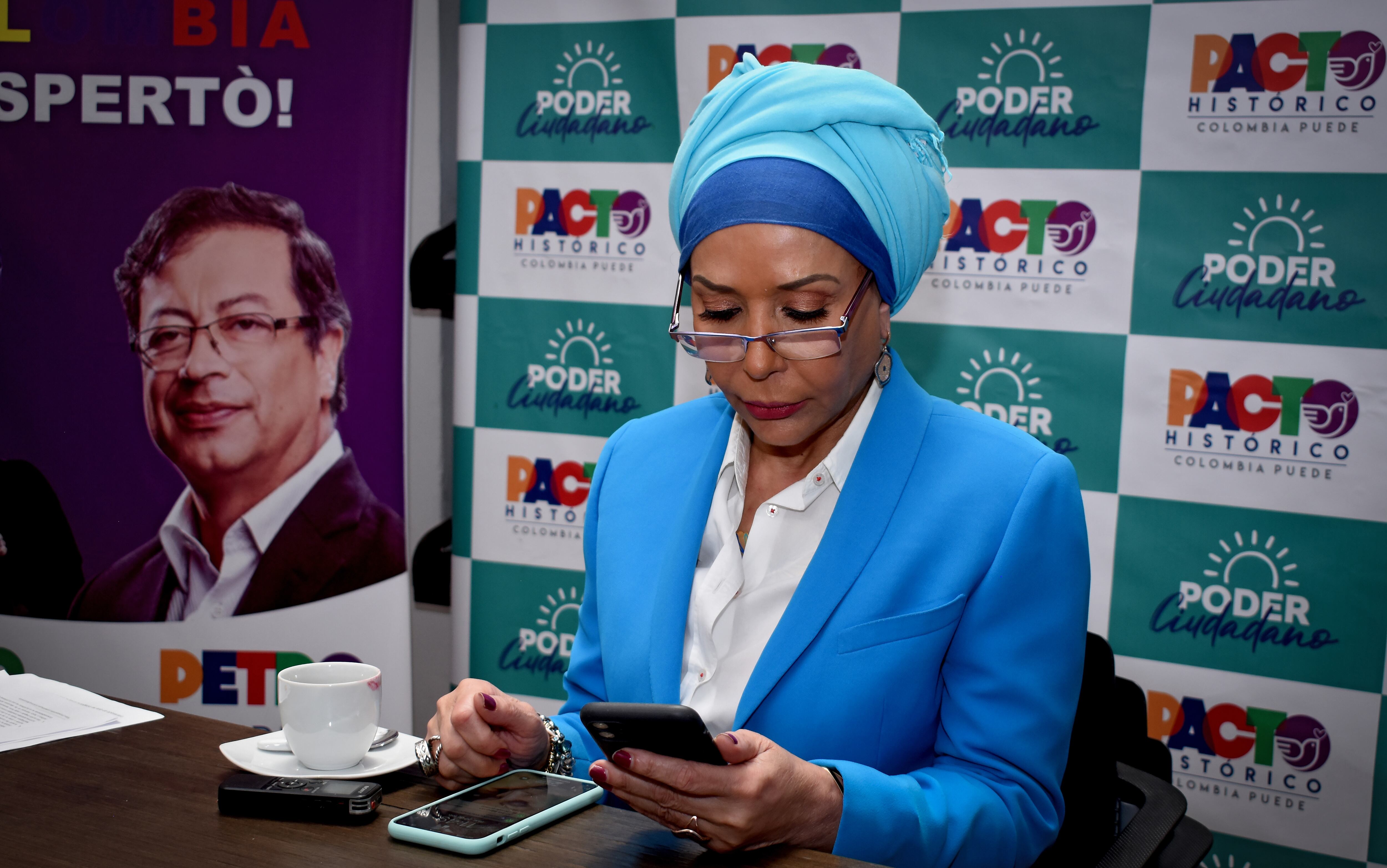 PIEDAD CORDOBA 
RUEDA DE PRENSA 
BOGOTA, FEBRERO 22 DE 2022

FOTOGRAFA ALEXANDRA RUIZ POVEDA