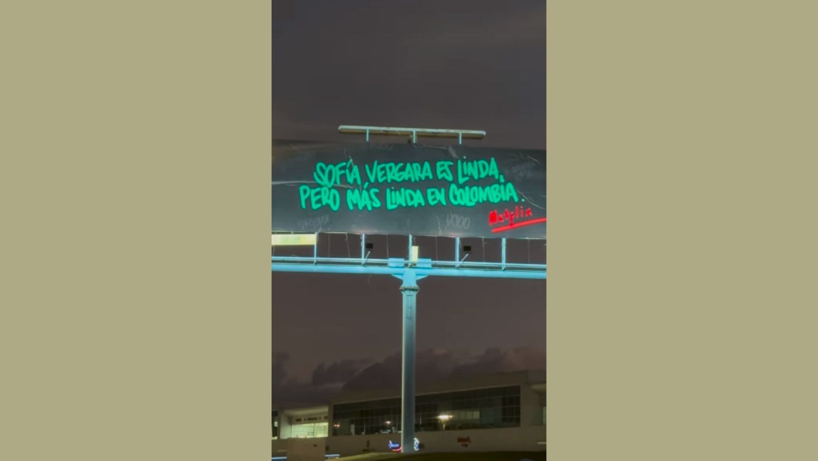 Sofía Vergara llega a Bogotá para promocionar la serie 'Griselda'
Foto: captura de pantalla Instagram @sofiavergara