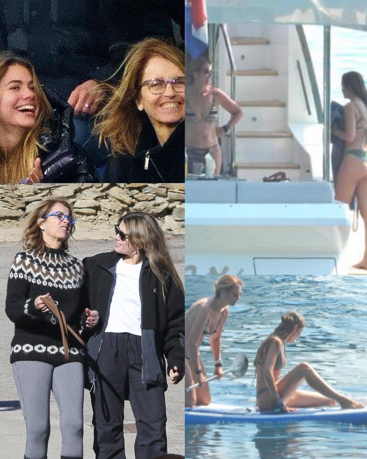 Las dos españolas fueron captadas en un viaje que realizaron con Piqué.