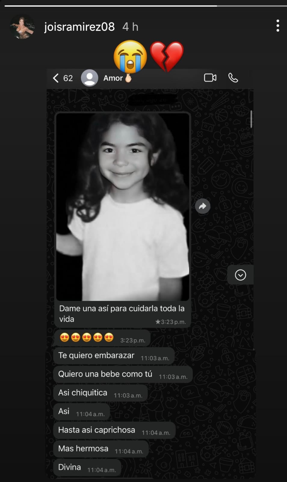 Chat de Jois Ramírez.