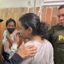 El comandante de la Policía Metropolitana de Barranquilla, llegó hasta el centro asistencial a verificar el estado de salud de los uniformados.