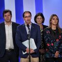 Comisión de empalme Gobierno Duque, Victor Muñoz, Jose Manuel Restrepo, Alejandra Botero y Maria Paula Correa