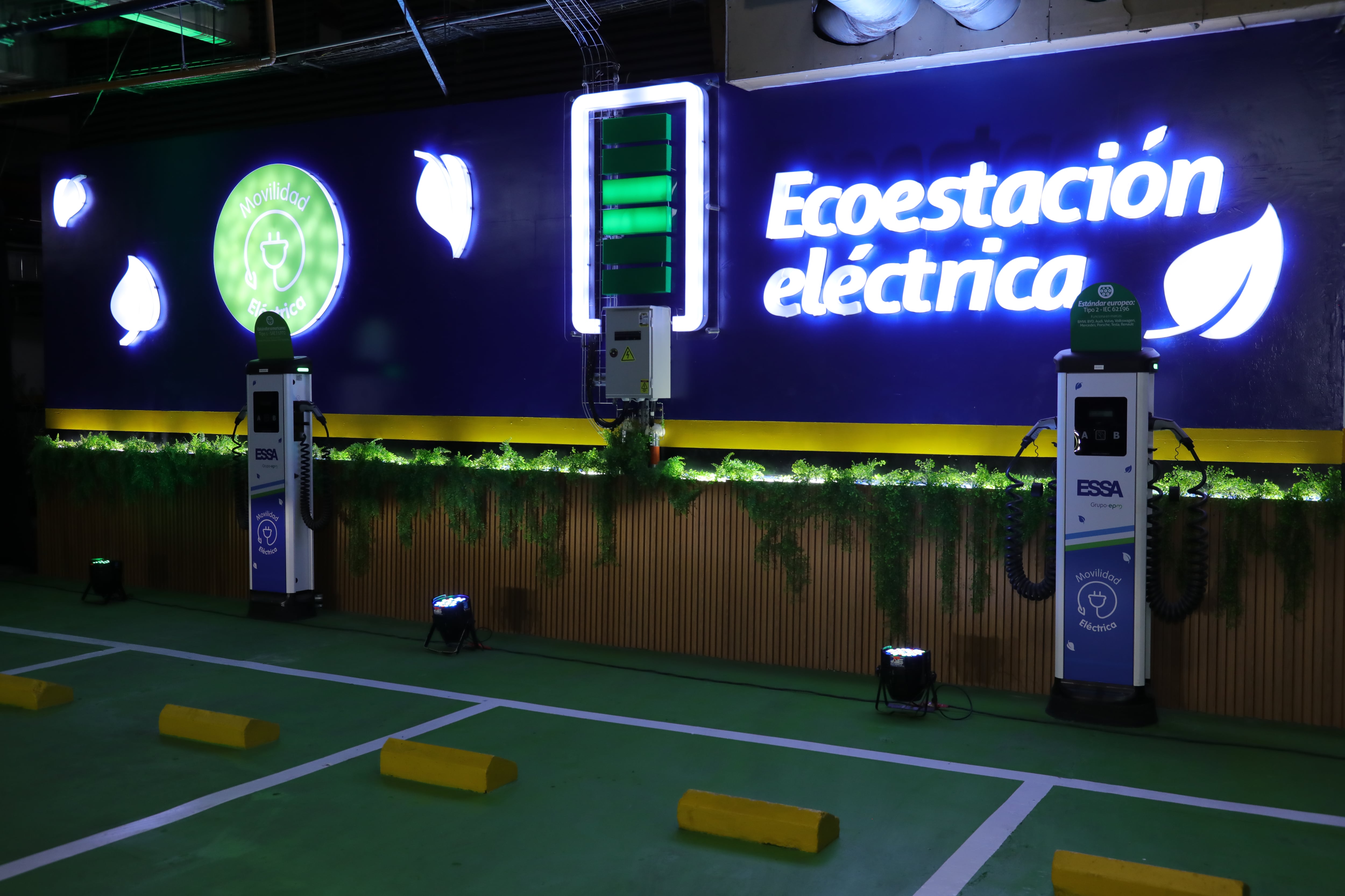 ESSA actualmente opera cinco ecoestaciones en Santander.