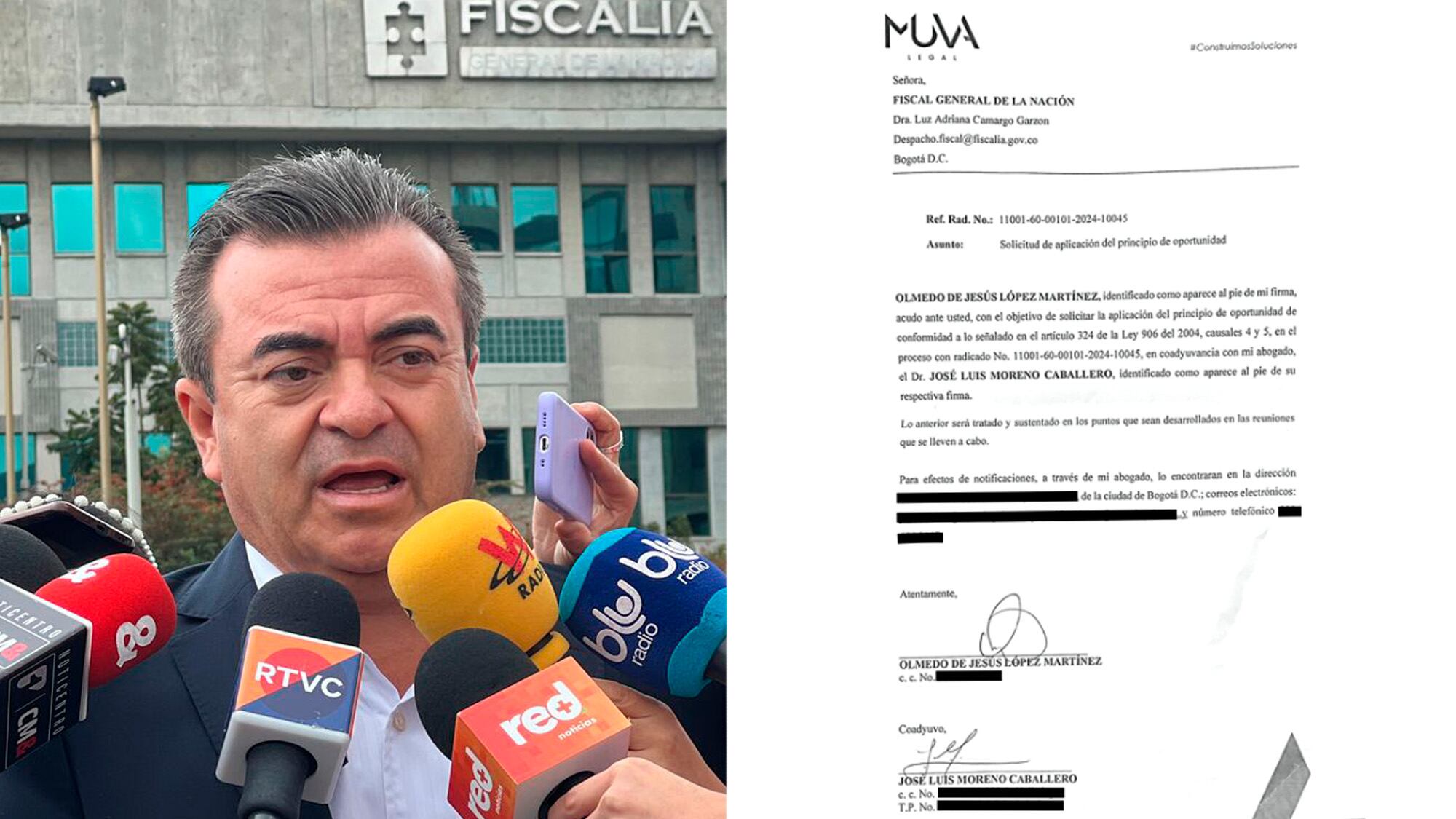 Olmedo López, Documento