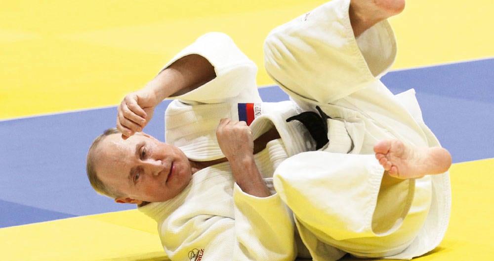 Judoca consumado -es 8º dan, uno de los rangos más altos de la disciplina-, el presidente ruso hace gala de su carácter deportivo y ha promovido a menudo un estilo de vida saludable.