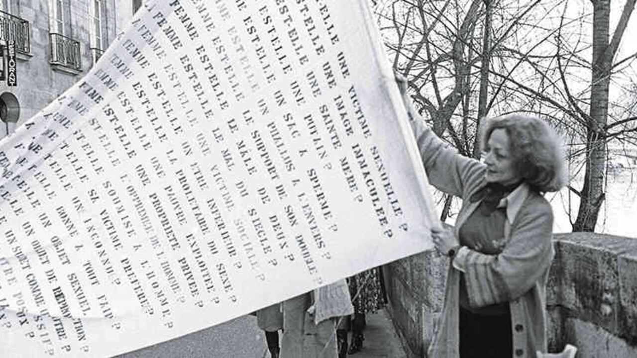 'Disolución en el agua, Pont Marie, 17 heures'. Lea Lublin, 1978. Cortesía Hammer Museum.