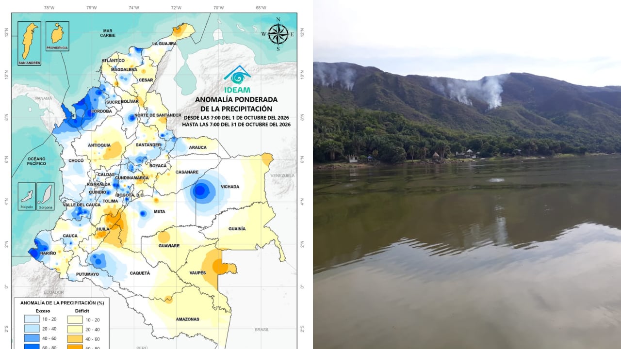La entidad publicó el balance oficial del clima correspondiente a octubre.