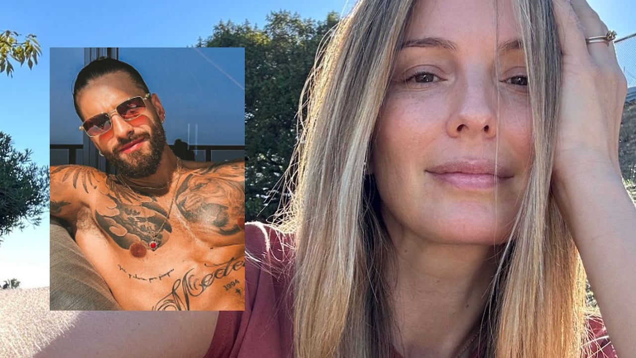 La presentadora reaccionó a foto publicada por Maluma.