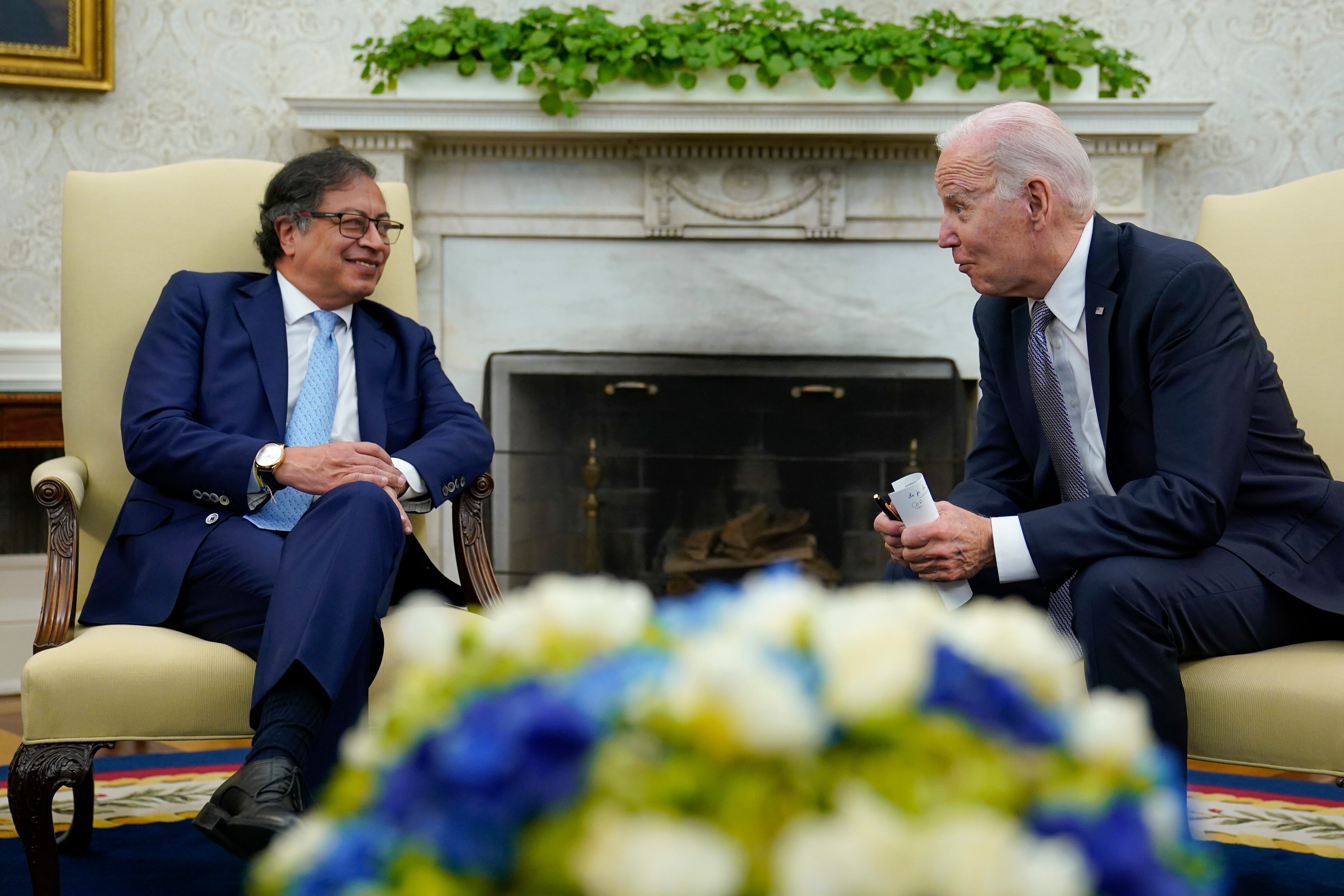 Gustavo Petro Joe Biden