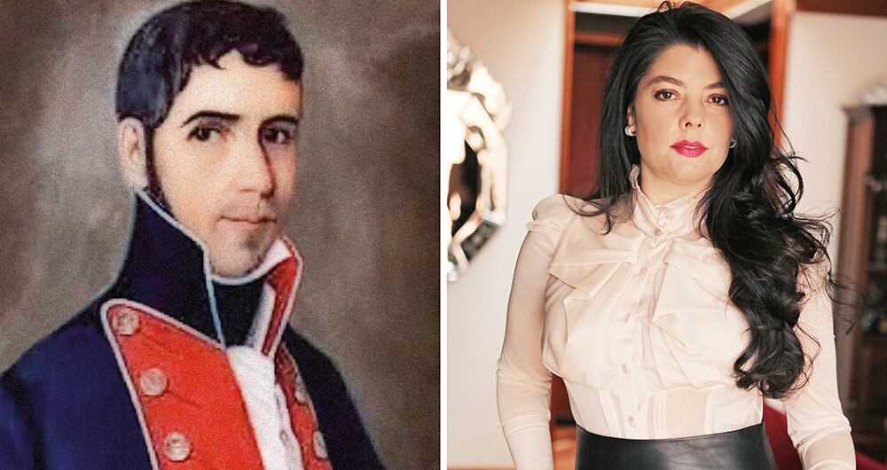 La periodista Paula Jaramillo del Corral es heredera de Juan del Corral, héroe clásico de los paisas, quien proclamó la independencia de Antioquia y promovió la abolición de la esclavitud. 