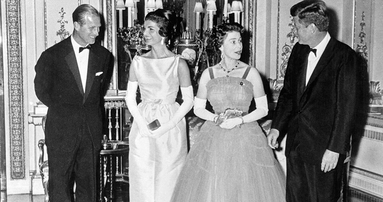 Banquete en honor de John F. y Jackie Kennedy, en 1961.