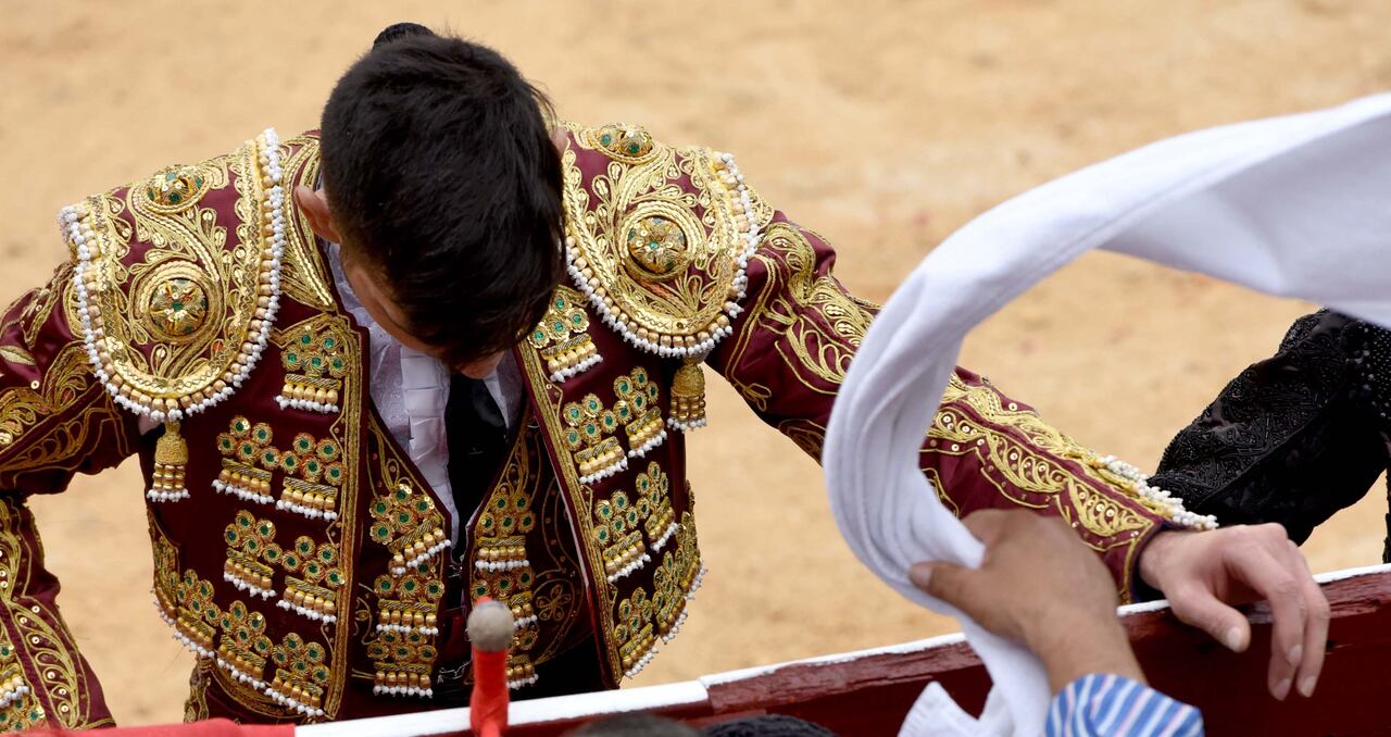Juan Viriato, novillero de Cúcuta. Cali, 11 de diciembre de 2021.