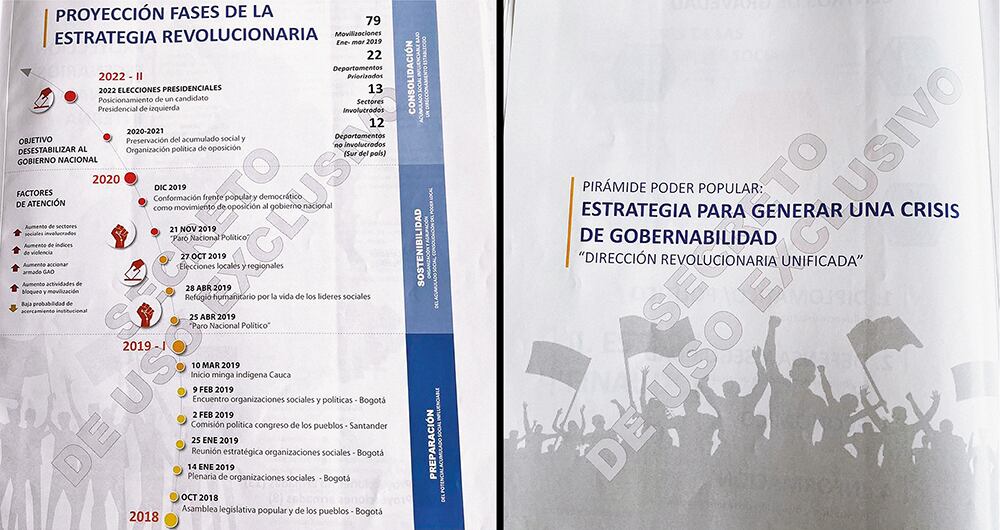  Un documento que detalla la estrategia para provocar una crisis de gobernabilidad en el país explicaría la escalada de violencia que se vive hoy.