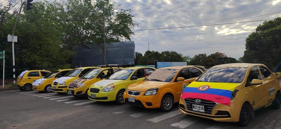 Los taxistas piden ser escuchados por las autoridades.