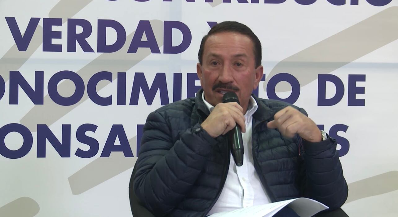 Hugo Aguilar en la Comisión de la Verdad