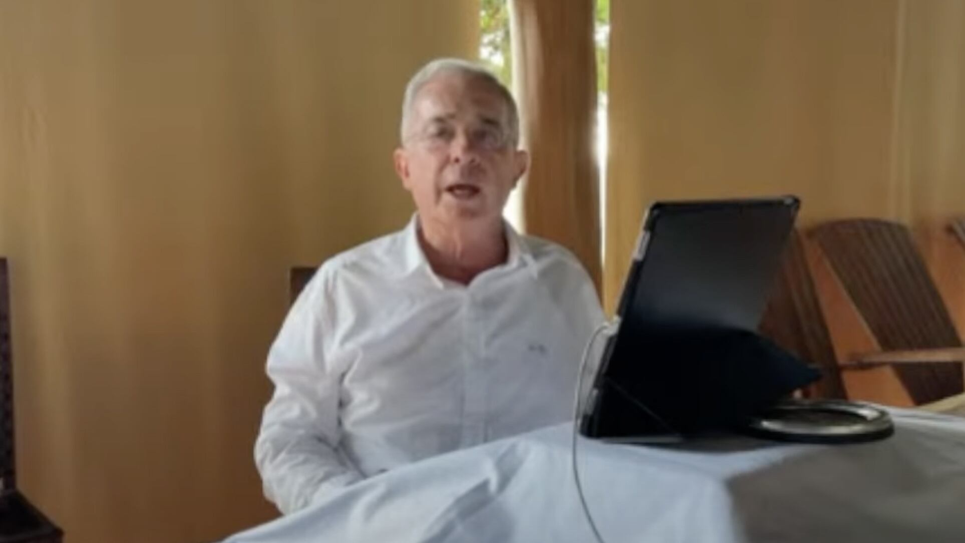 Declaración del expresidente Álvaro Uribe Vélez.