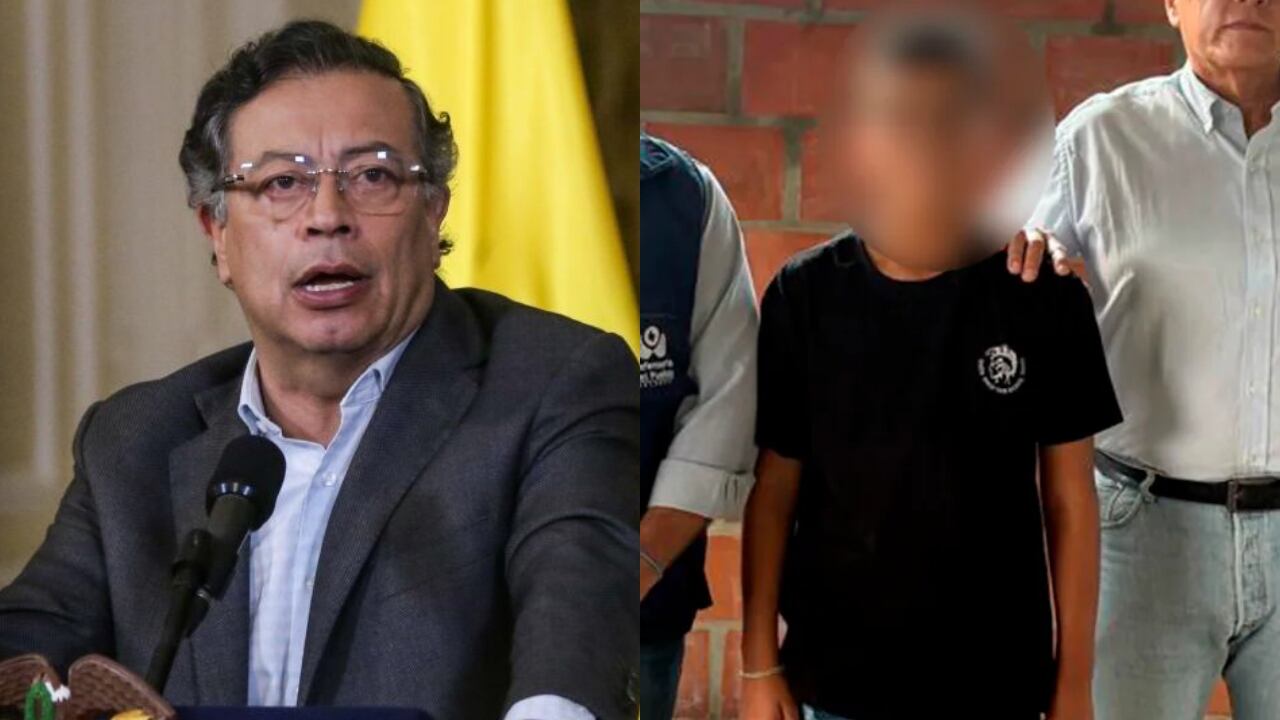 El mandatario habló por primera vez de la liberación.