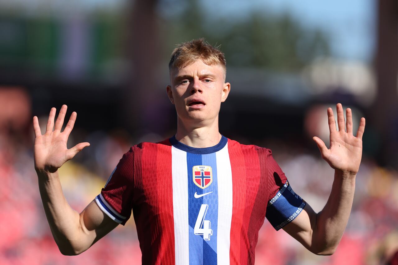 Rasmus Holten, autor del gol que le dio la victoria a Noruega, sobre Nigeria, en el Mundial Sub-20 de Chile.