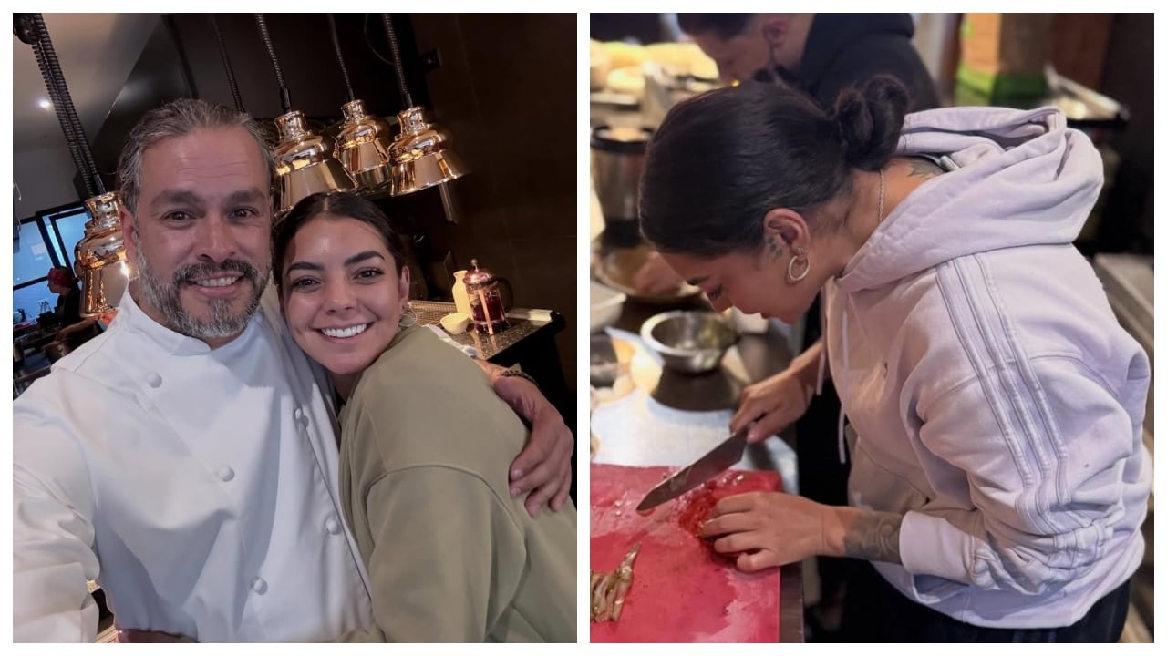Reconocido chef le dejó emotivo mensaje a Valentina Taguado.