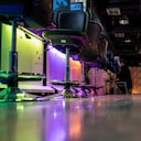 Pocos asistentes en el arcade Mikado, después de que la pandemia del Covid-19 azotara a Japón.