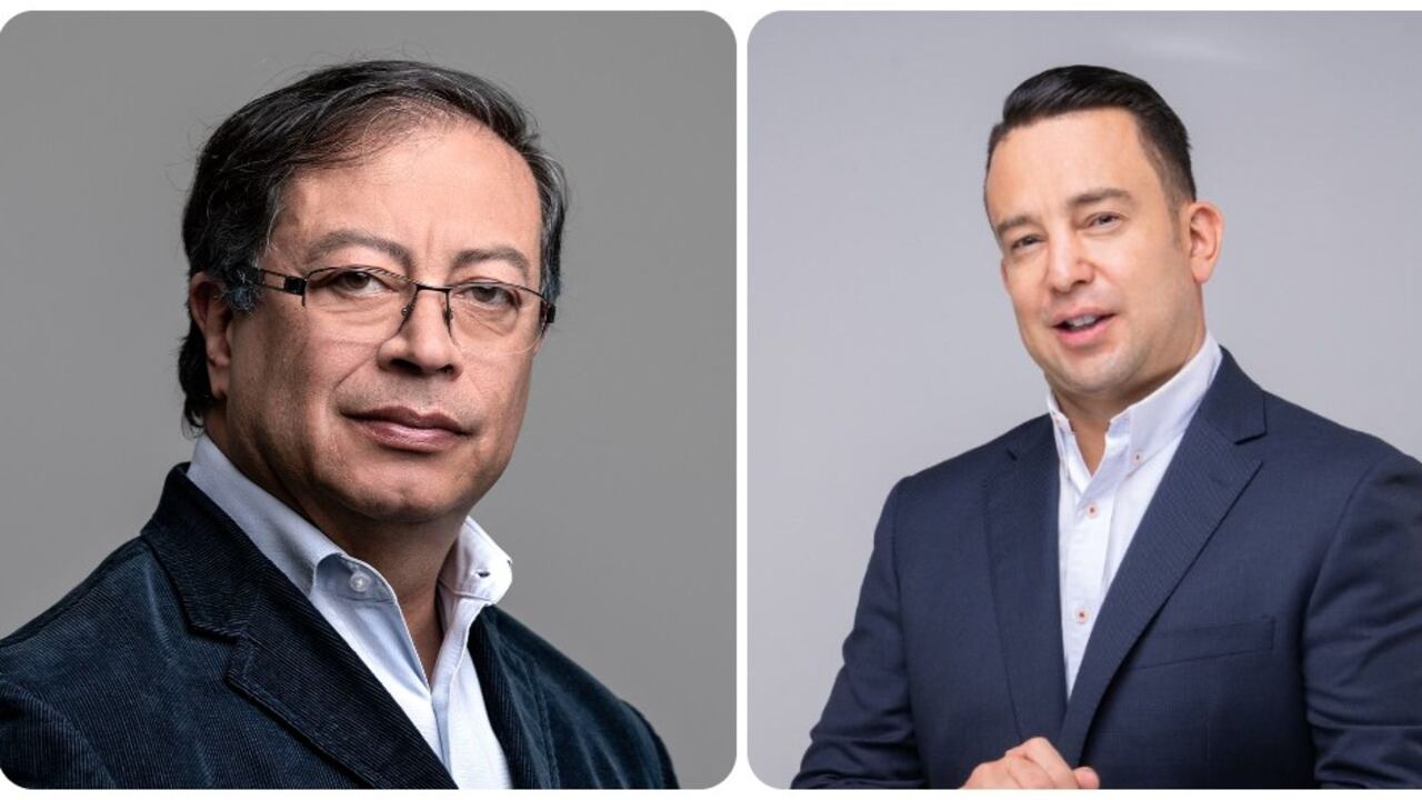 Gustavo Petro y Yefer Vega.