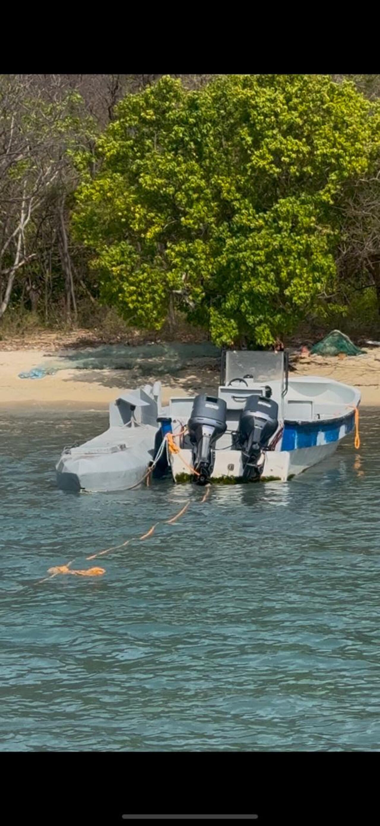 El narcosubmarino estaba en el parque Tayrona, en Santa Marta.