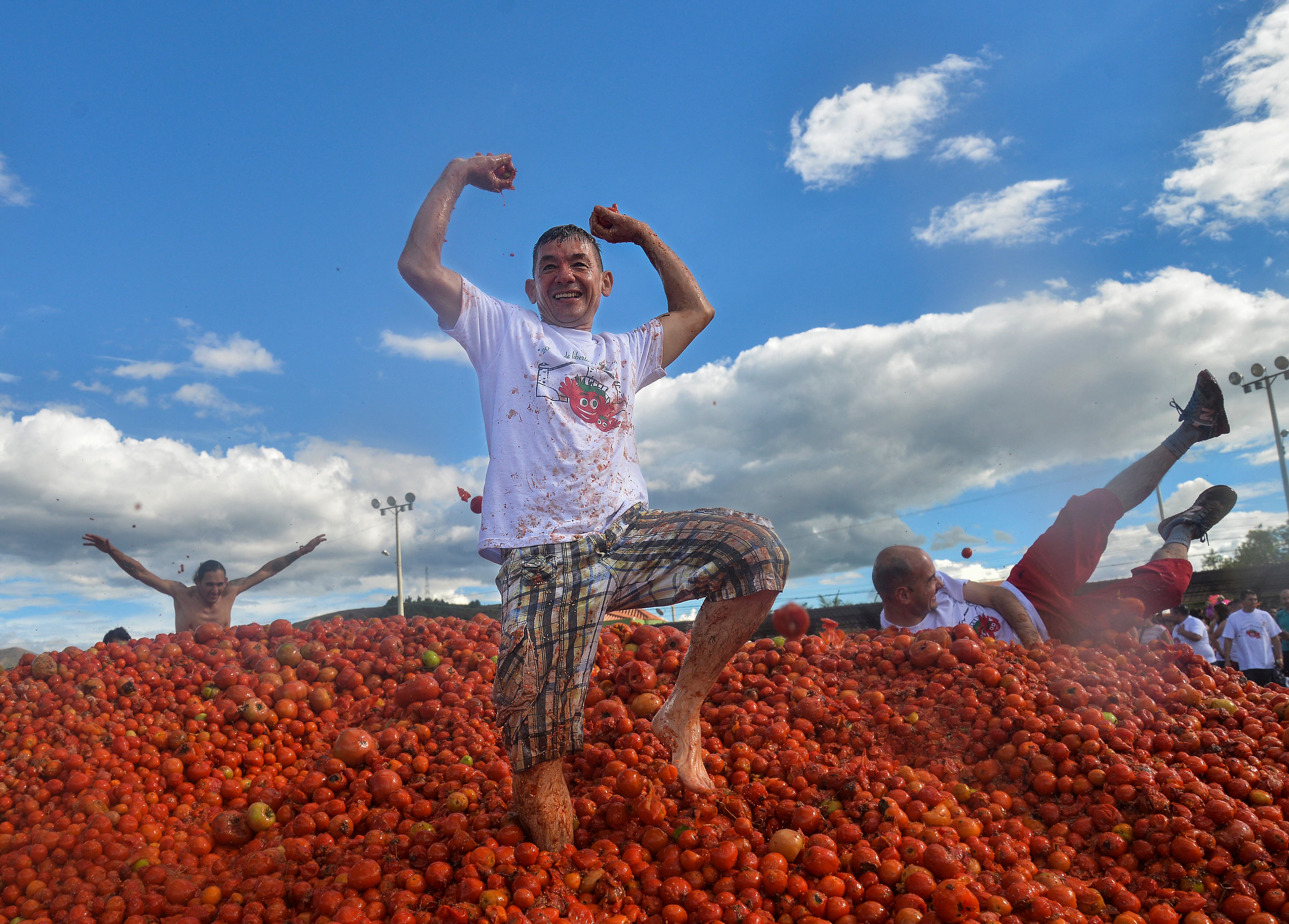 Tomatina en Sutamarchan