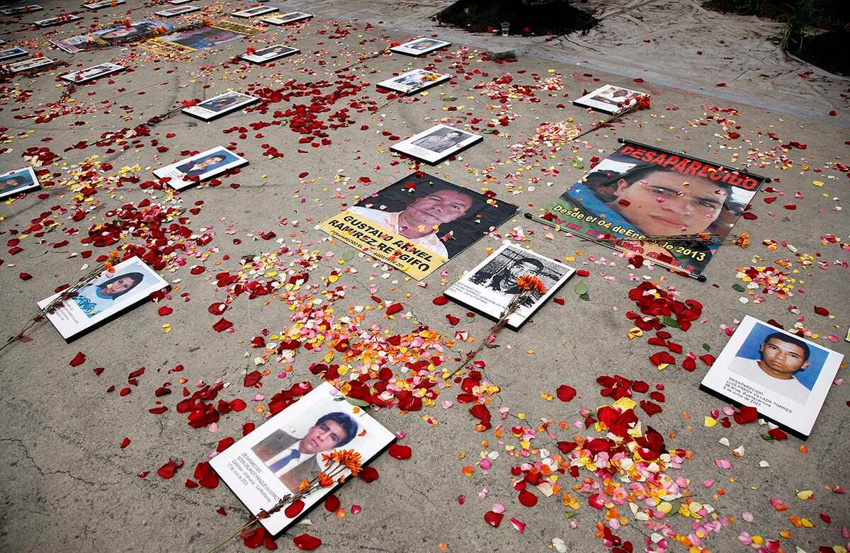 Retratos de desaparecidos en Colombia. Foto: León Darío Peláez / SEMANA 