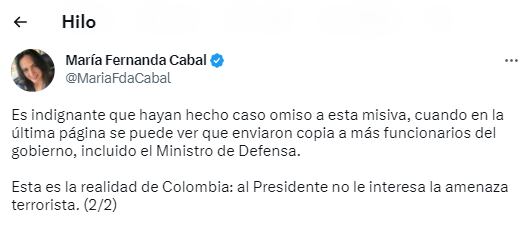 María Fernanda Cabal