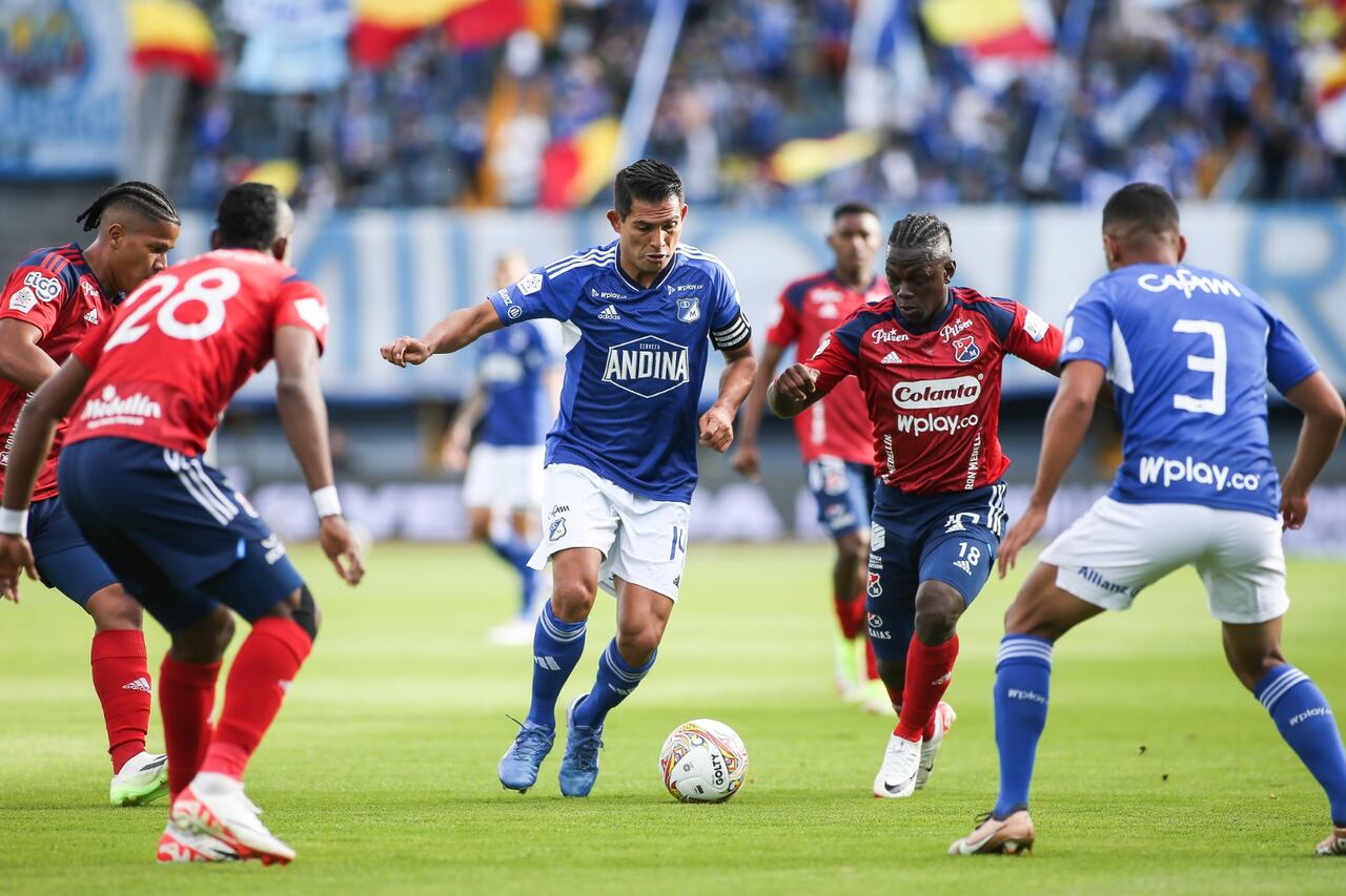 Millonarios vs Medellín por la tercera fecha de los cuadrangulares finales