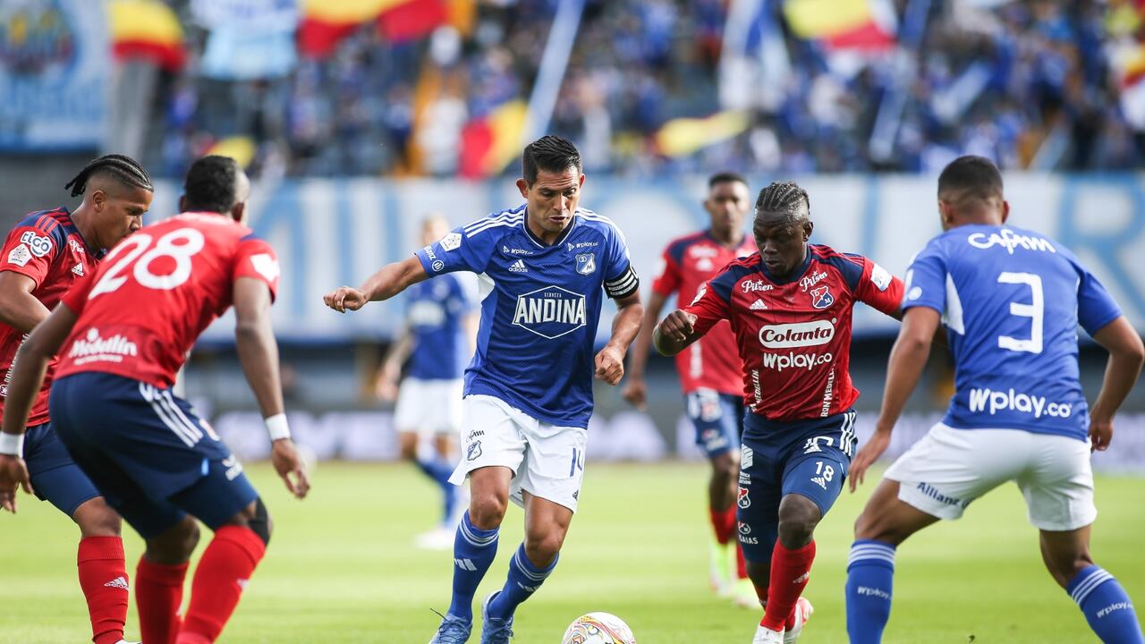 Millonarios vs Medellín por la tercera fecha de los cuadrangulares finales