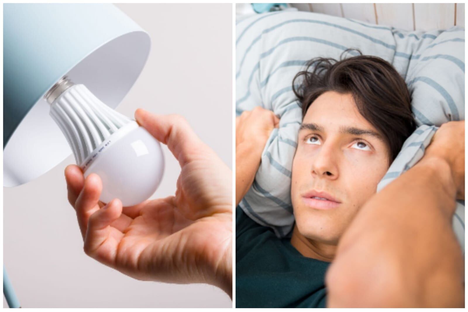 Luz artificial y dormir