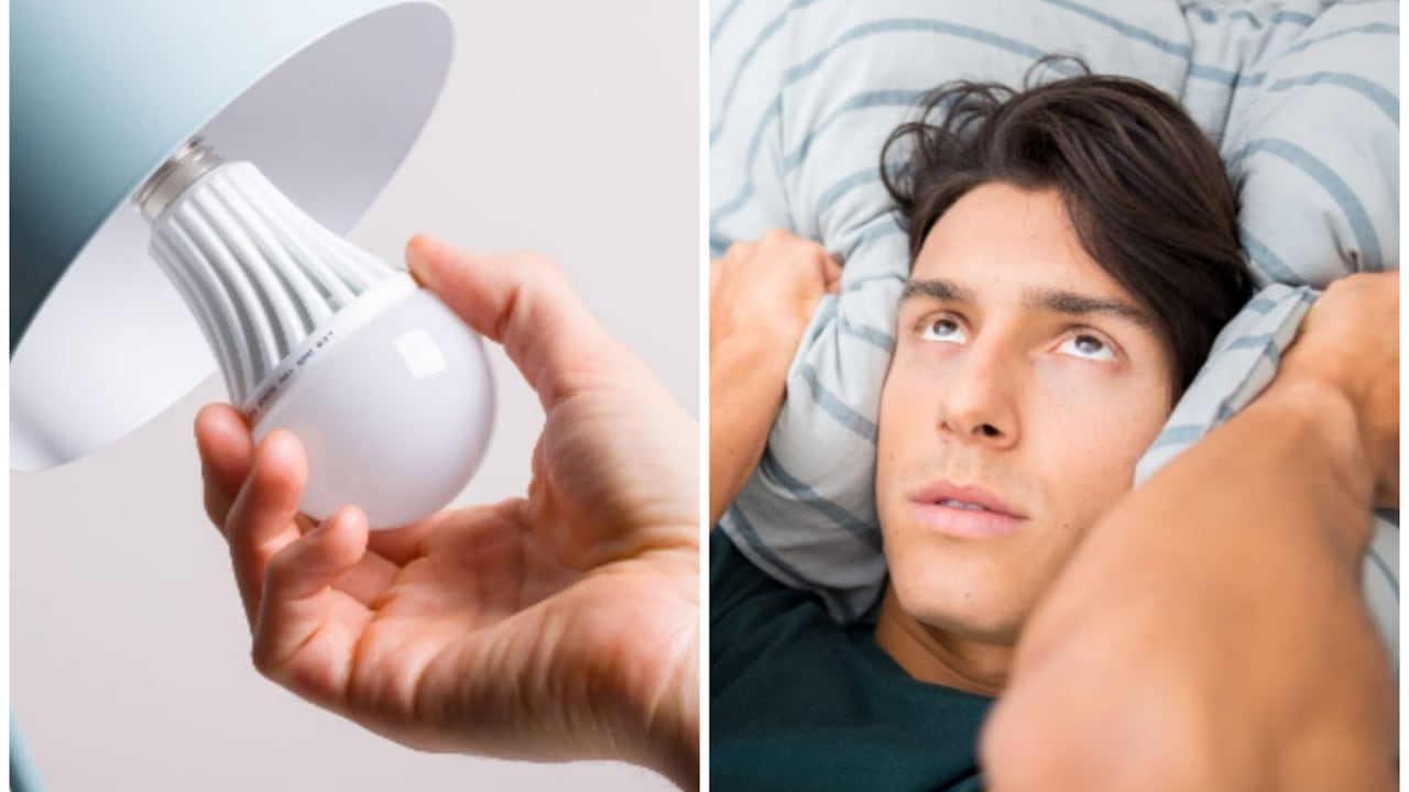 La luz artificial puede afectar a la salud antes de descansar o toma runa siesta.